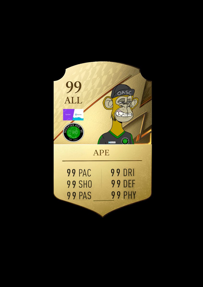 🚨 LIKE, RT AND DROP YOUR WALLET ADDRESS 🚨

WIN THE OASC #OASCFUT

#FreeNFT #FreeNFTs 

OASC.... GO!! ⚽️🐵

#NFTGiveaway #NFTGiveaways