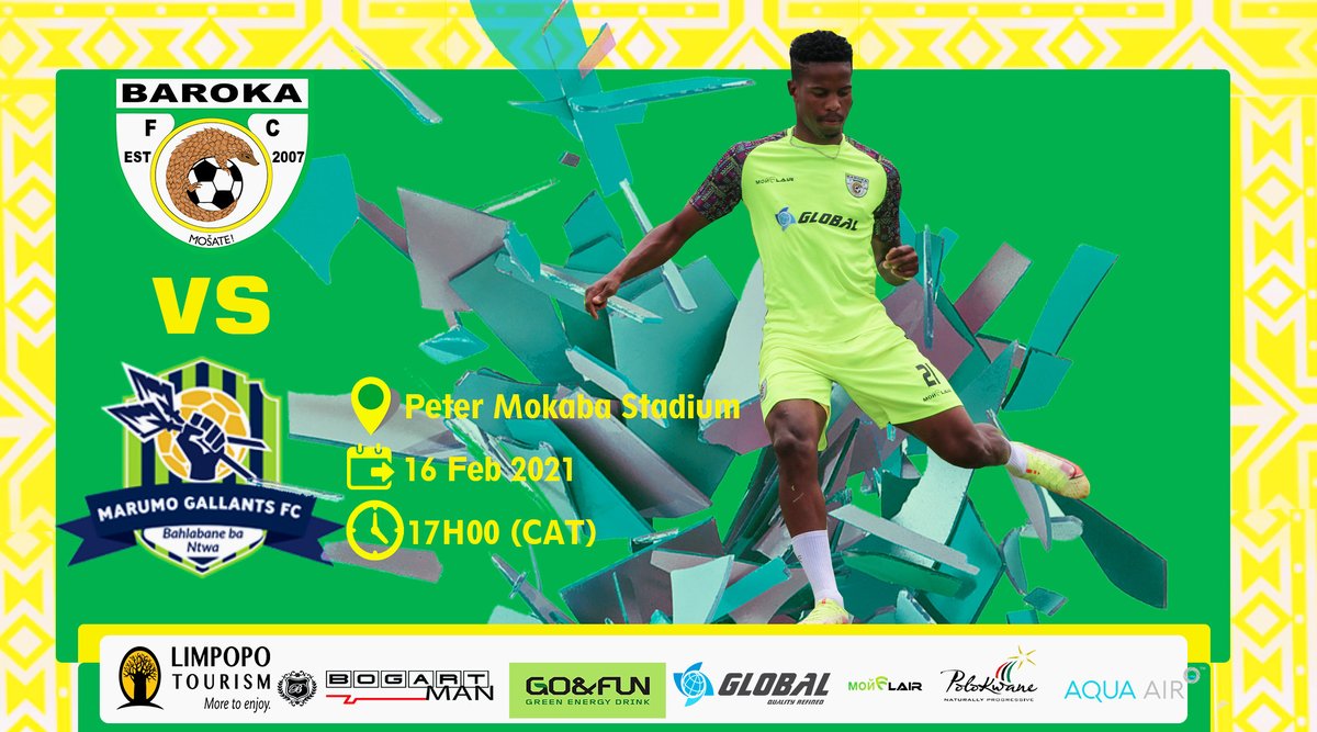 Baroka_FC's tweet photo. We miss having a fully packed Stadium #Moroka but stay safe and follow the covid regulations
our first game of the 2nd half starts with a Limpopo Derby
#3pointsloading #Moroka https://t.co/eCJnTvE3xZ