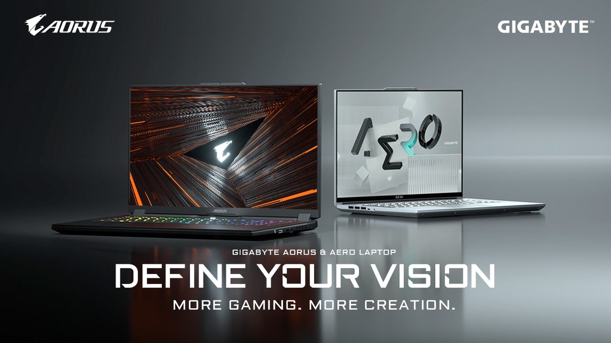 AORUS (@aorusofficial) on Twitter photo ๐๐ฒ๐ณ๐ถ๐ป๐ฒ. ๐ฌ๐ผ๐๐ฟ. ๐ฉ๐ถ๐๐ถ๐ผ๐ป.
To Reshape The Game, We Define Your Vision.
Itโs time to capture the future with our new laptops. REVEAL NOW๐๐ป youtu.be/rV8bYZV0U1c
Want to open up โจa new horizonโจ>> aorus.com/laptops/gaming
#DefineYourVision #Intel12thGen ๐๐ฒ๐ณ๐ถ๐ป๐ฒ. ๐ฌ๐ผ๐๐ฟ. ๐ฉ๐ถ๐๐ถ๐ผ๐ป.
To Reshape The Game, We Define Your Vision.
Itโs time to capture the future with our new laptops. REVEAL NOW๐๐ป youtu.be/rV8bYZV0U1c
Want to open up โจa new horizonโจ>> aorus.com/laptops/gaming
#DefineYourVision #Intel12thGen