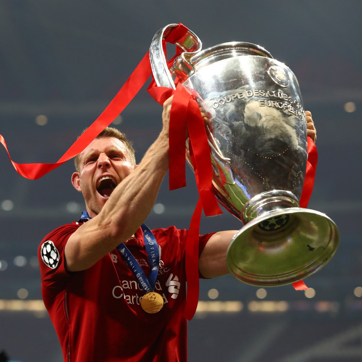 ChampionsLeague's tweet photo. 🥳 Happy birthday, James Milner! 
 
@JamesMilner | #HBD | #UCL https://t.co/LnTPNm2IAr