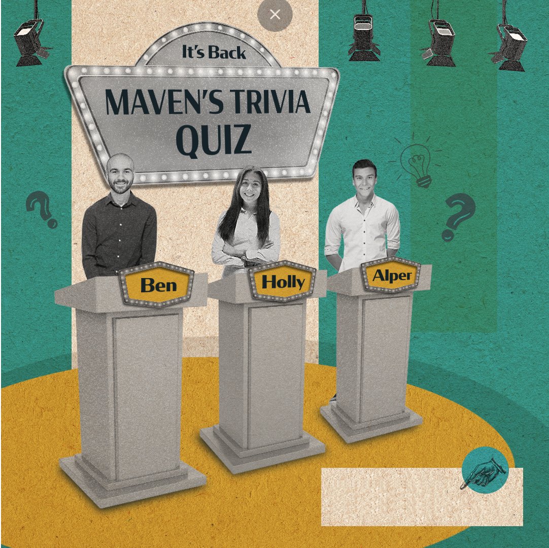 MavenSecurities's tweet image. We have a bit of a confession; we still do a weekly quiz for our Mavenites. Like many others, this started as a lockdown activity but has now become a regular feature.

Follow the link below to access a sample quiz.
bit.ly/3qDT5yG

#NoGoogle #LockdownQuiz #MavenQuiz