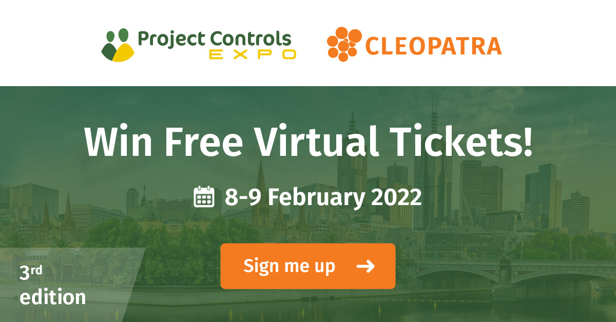 Will we see you at Project Controls Expo Australia 2022?

As a partner of the event, Cleopatra Enterprise is giving away 5 virtual tickets worth AU£80 each: lnkd.in/eD5kgWqE

#ProjectControls #PCExpoAUS #Melbourne #Australia #ProjectControlsExpo #Cleopatra #hybridevent