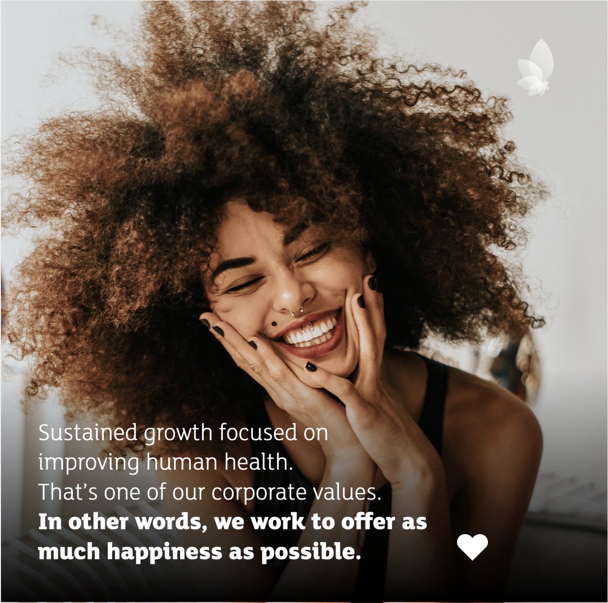 ExeltisM's tweet photo. Sustained growth focused on improving human health. That’s one of our corporate values. In other words, we just work to offer as much happiness as possible.

#weareMentalHealth #uae #women #happiness 
#Globalpharma #InsudPharma #ExeltisMEA https://t.co/ST6COGCSiL