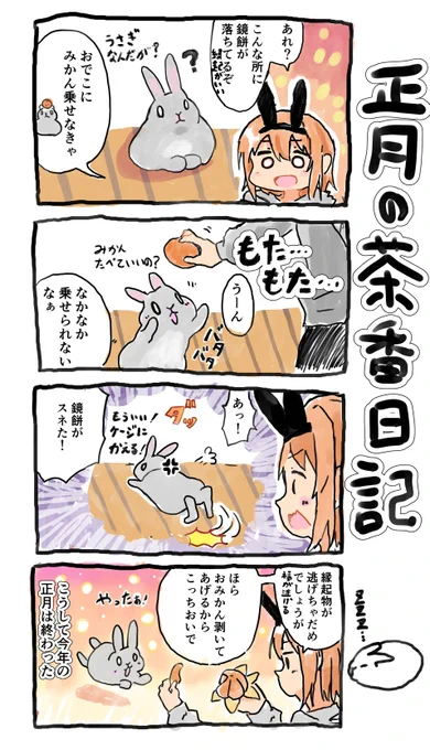 ナモーちゃん毎年恒例のお正月茶番日記 