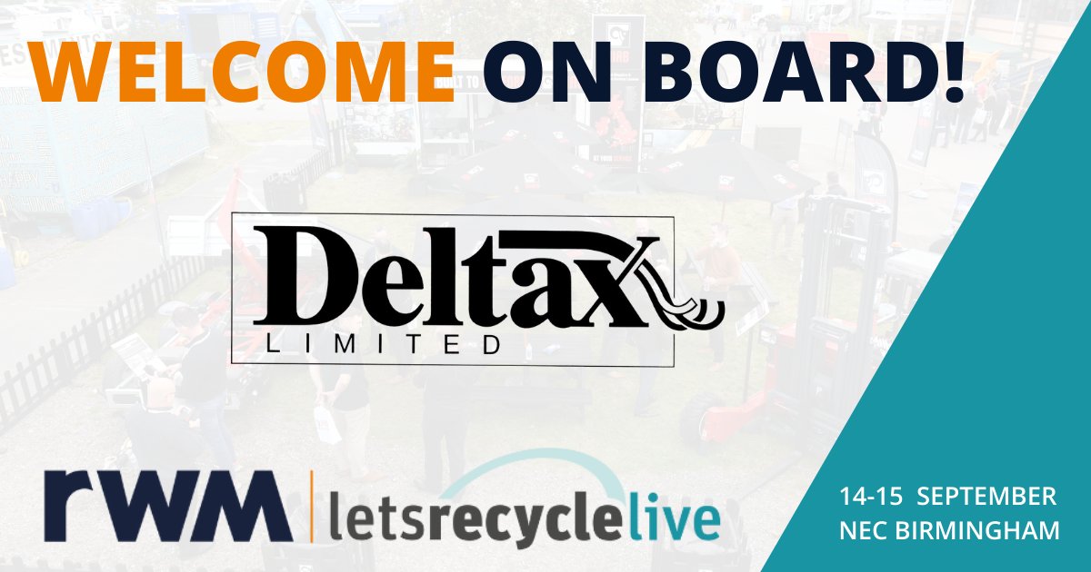 RWM_Exhibition's tweet image. Deltax Ltd are exhibiting at this year&apos;s #RWMLRL! Welcome on board!

Find out more below...

hubs.la/Q011rCDG0

#RWM #Deltax #Equiptment #Machines #Recycling #Demolition #Construction