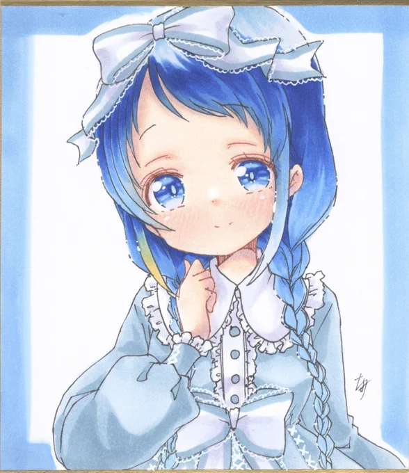 自主ワンドロ
今年初のお絵描きは、ロリータ五月雨ちゃん☺️ 