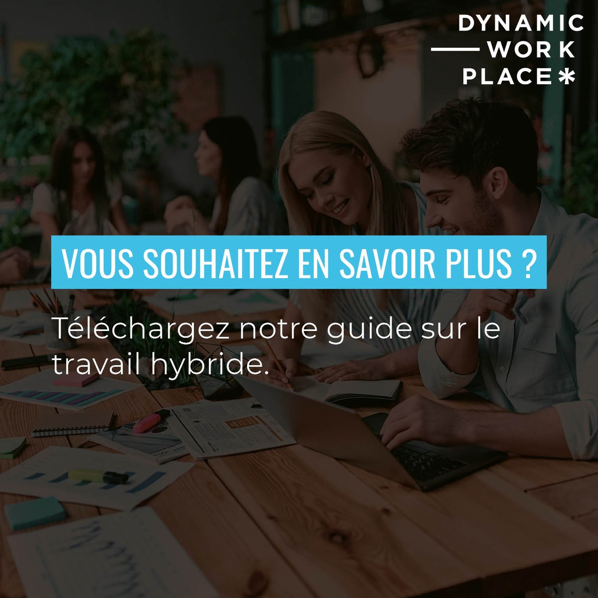 Pour les #collaborateurs, le #travailhybride est la solution pour concilier les avantages du #télétravail avec le besoin nécessaire de se retrouver au #bureau. 

Téléchargez notre guide sur le travail hybride : bit.ly/3sRB4Qp