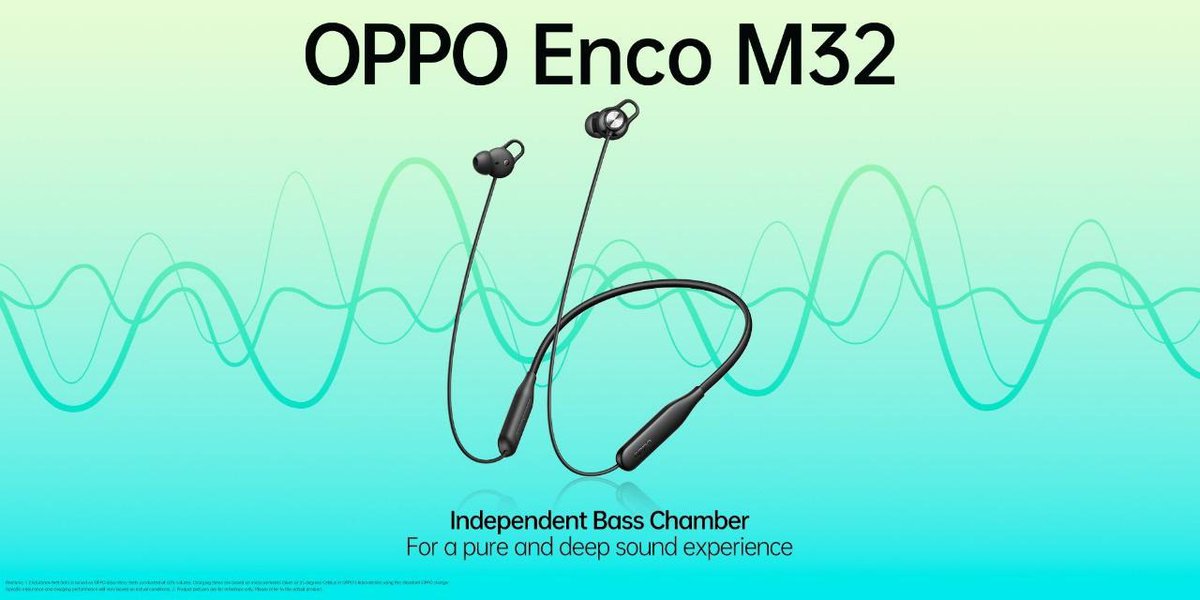 BIG DAY TOMORROW! 
We are launching the stylish #OPPOEncoM32 with a huge #Giveaway. 🤩 Stay tuned for a chance to win one of these 💪 #UnplugFor20hrs