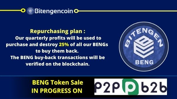 bitengen's tweet photo. 🌟Get your BENG Tokens NOW! Only 7 days left to Pre-Sale.➡️Join the Token Sale today on P2PB2B.
🔸Visit the launchpad: https://t.co/F6O3GFIDNC                                   
🔹 Website: https://t.co/Y3QfOs4P6N
#Bitengen #P2PB2B #BENGToken #Presale  #bitengencoin #Bitcoin https://t.co/v4b7FZ06g1
