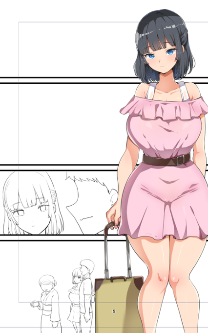 2022年すみれ。(新作の一コマ)
今年もよろしくお願いしまーす! 