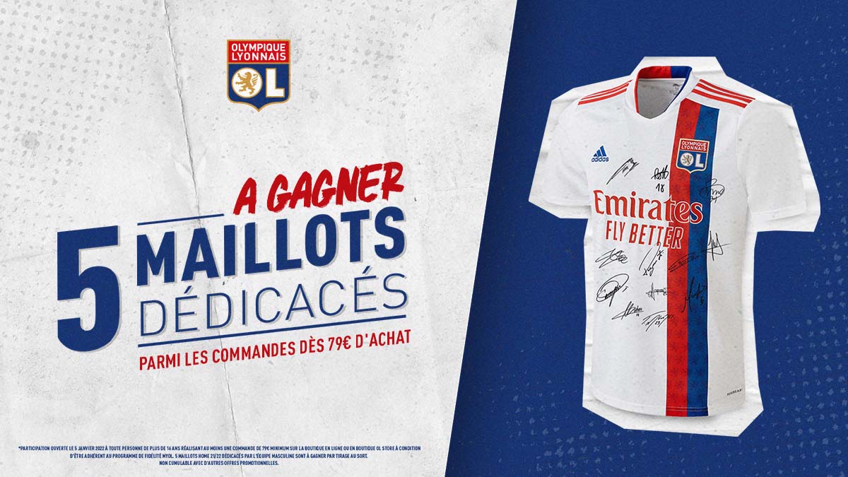 Tentez de remporter un maillot domicile dédicacé par les joueurs pour cette nouvelle année 2022 ! 🥳

Tirage au sort parmi les commandes dès 79€ d'achat 🤞

👉 lyonna.is/jc-maillot-ded…
