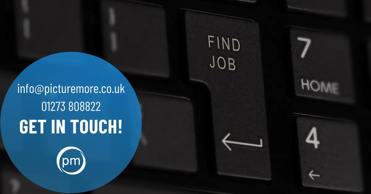 picturemore's tweet photo. We're back! After a holiday break Picture More is excited to be back in the office. Head to our website 👉👉 https://t.co/zDpMoW4Rlw to check our available opportunities or get in touch with us on 01273808822 or info@picturemore.co.uk. https://t.co/O8tj0vxPGt