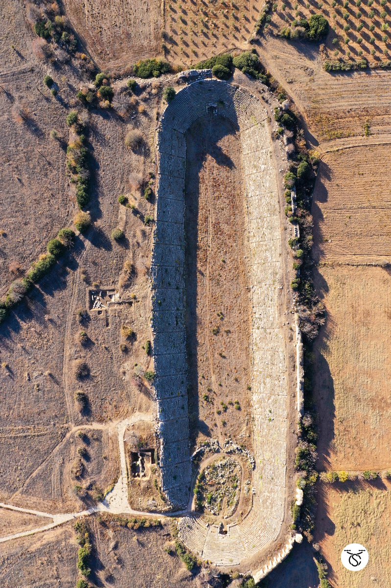Cihancansezgin's tweet photo. Ancient Stadion at Aphrodisias, present Aydin, Turkey. https://t.co/RCbTTjCPRS