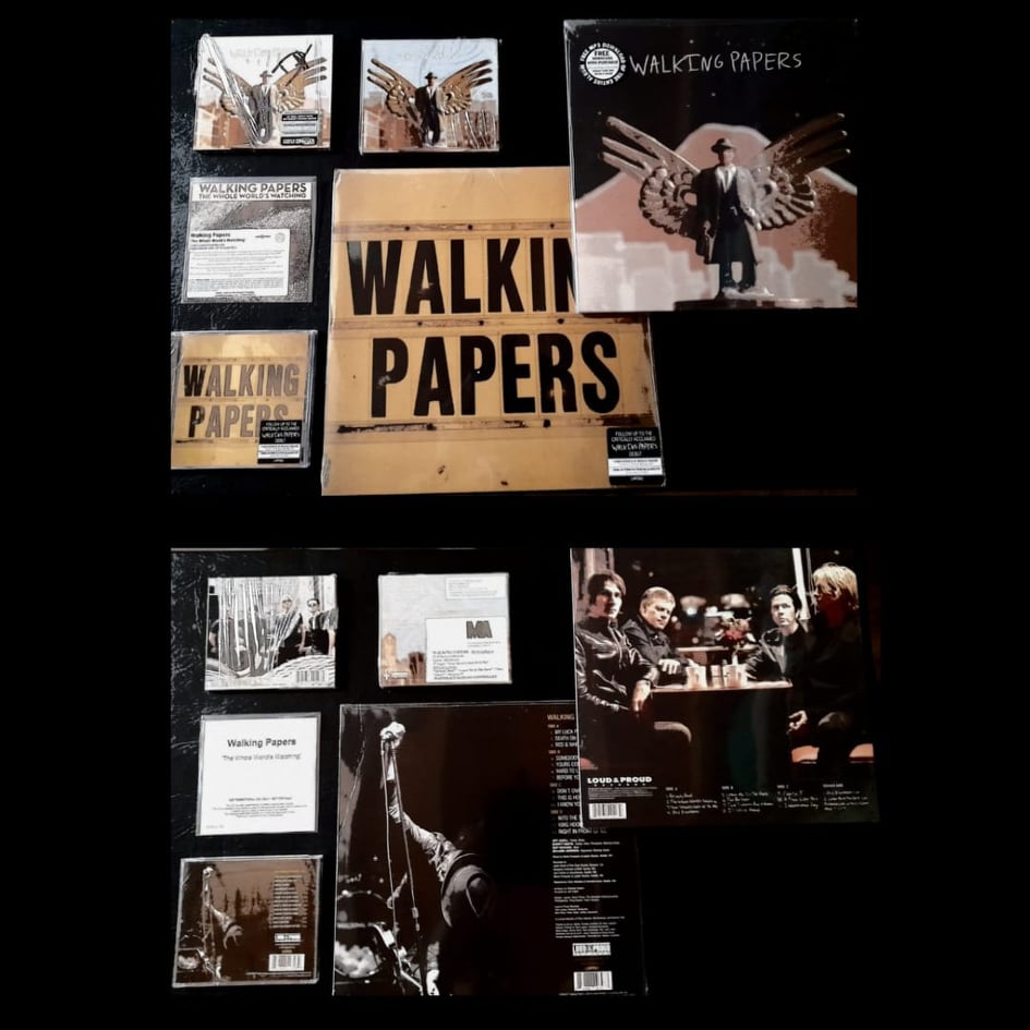 @WalkingPapers1 collection from @DuffMckaganArg. #CD #Single #Vinyl.

@DuffMckaganArg 📸

#DuffMcKagan #JeffAngel #BarretMartin #BenjaminAnderson #WalkingPapers #Collection #Items #DuffMckaganArgentina #Music #Rock