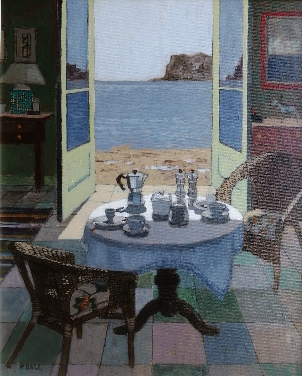 Mike Hall,"Geç Kahvaltı", 2020.