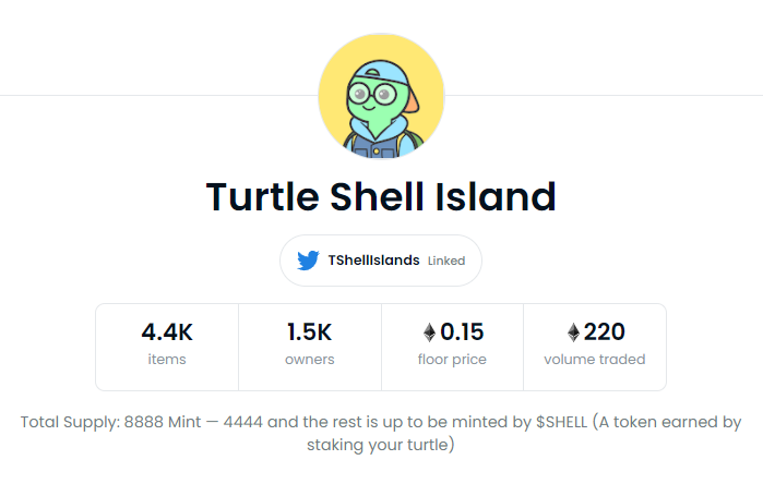 we <3 the turtles @TShellIslands 

opensea.io/collection/tur…