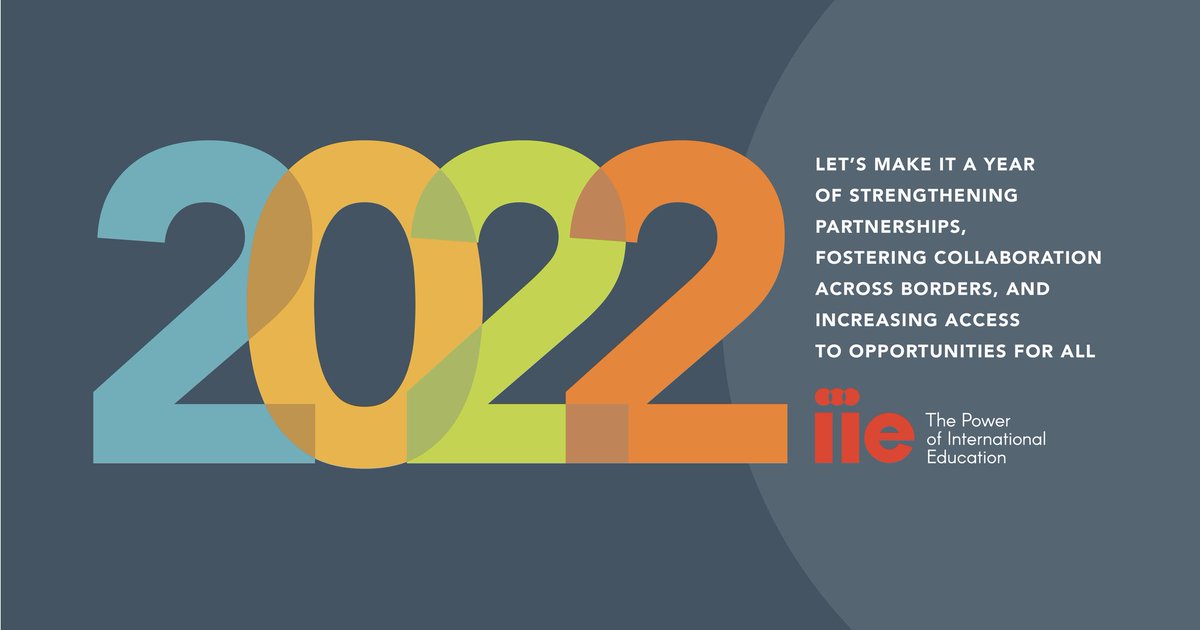 IIEeurope's tweet photo. It's not difficult to make ambitious goals and plans for a #NewYear with friends, colleagues, and supporters like you. @IIEglobal wishes you a safe, healthy, and prosperous #2022! 🎉

Thank you for being a friend. https://t.co/cIGUNx2Och