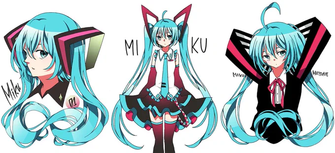 初音ミクまとめイラスト2 