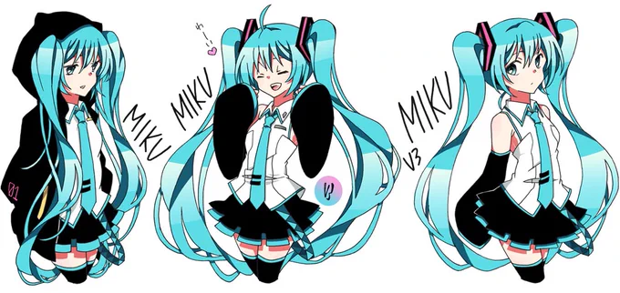 初音ミクまとめイラスト2 