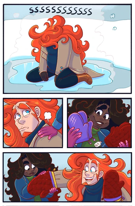 Sun and Earth Build a Snowman (2/3) 