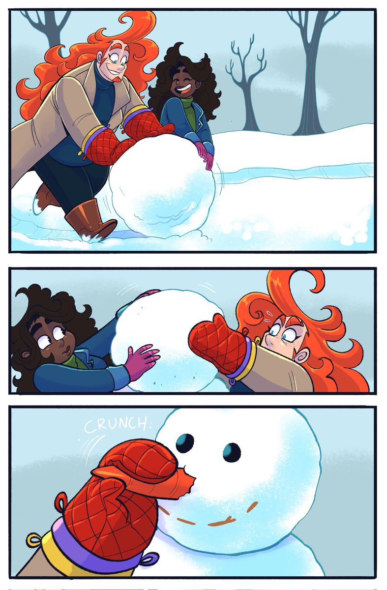 Sun and Earth Build a Snowman (2/3) 