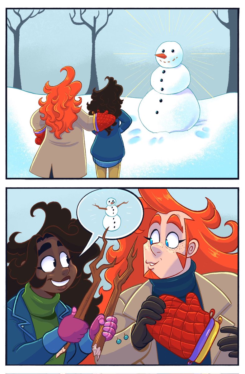 Sun and Earth Build a Snowman (2/3) 