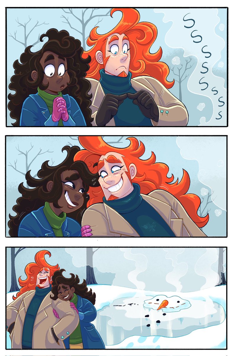 Sun and Earth Build a Snowman (3/3) 