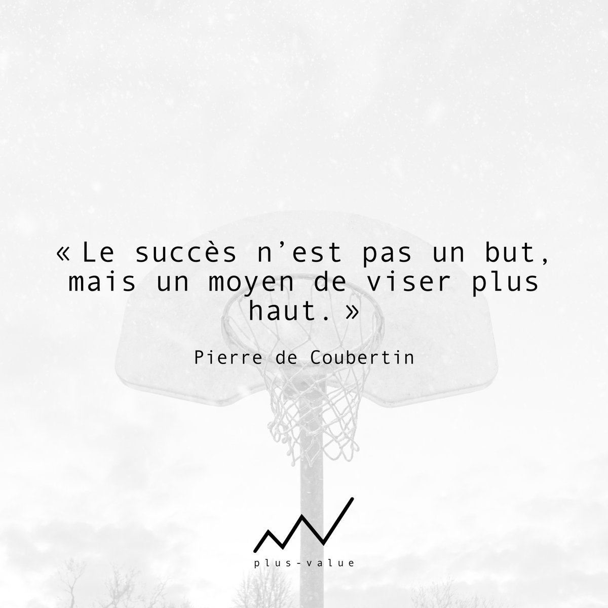Plus Value La Cible Le Succes N Est Pas Un But Mais Un Moyen De Viser Plus Haut Pierre De Coubertin Entrepreneur Entreprenariat Motivation Inspiration Productivite Marketing Independant
