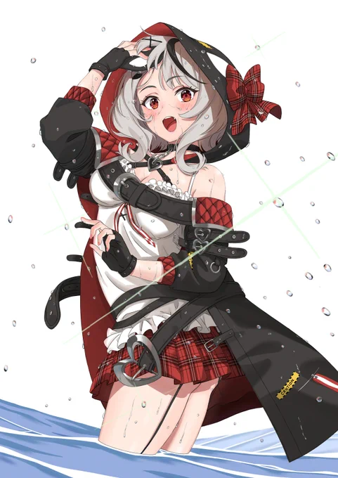#さかまた飼育日記
クロエちゃん描きました! 