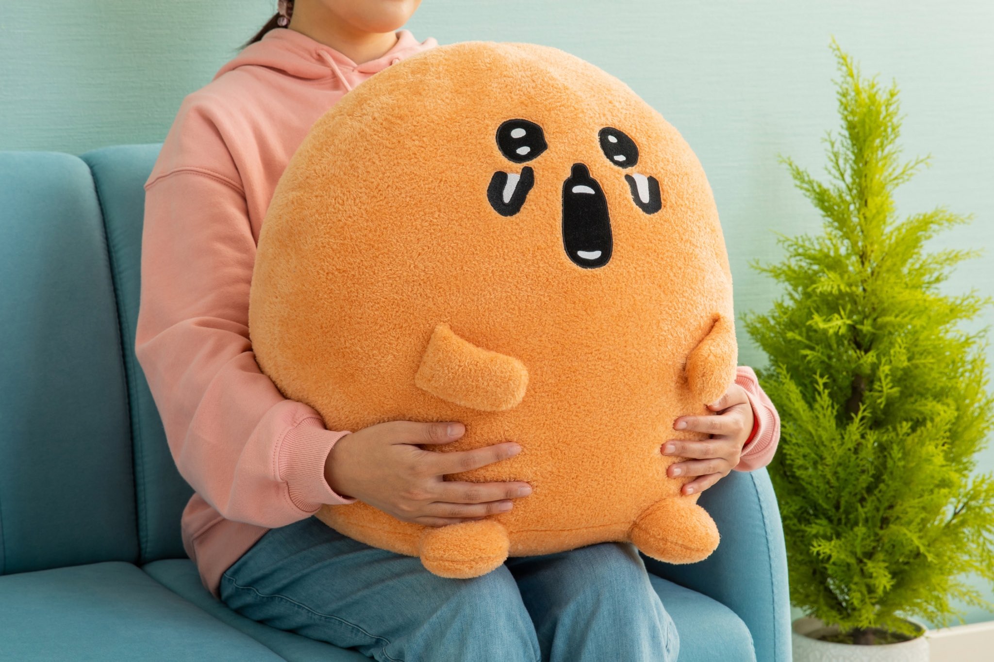 ナガノマーケット　ツリーなもぐらコロッケぬいぐるみ　タグ付き ナガノマーケット ツリーなもぐらコロッケぬいぐるみ | ナガノ