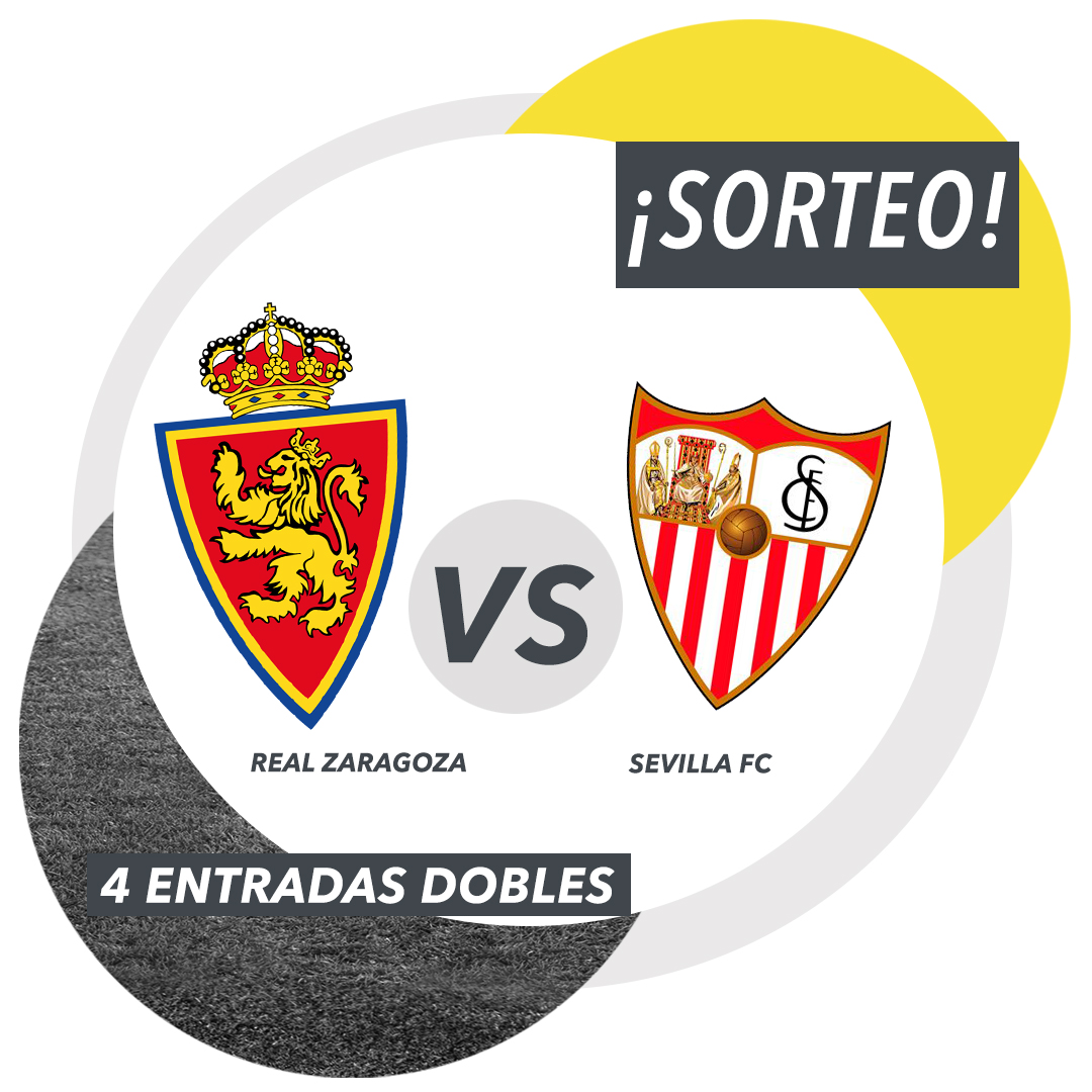 embou_com's tweet photo. SORTEO ⚽️💥
Este jueves el @RealZaragoza tiene una cita en La Romareda contra el @SevillaFC ¡y no puedes faltar! Sorteamos 4 entradas dobles:
👉 Sigue a @embou_com
👉 Da RT 
👉 Menciona a un amigo
El sorteo finaliza el 5/01 a las 8.30h, ¡suerte! 🙌 https://t.co/1a4V5NJTMJ
