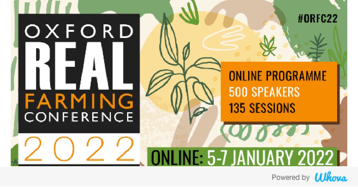 es_pilgrim's tweet photo. An exciting learning and growing opportunity to begin the year by attending the 2022 Oxford Real Farming Conference https://t.co/1jyMqhAXVD #ORFC22 https://t.co/adNTRf03Fz