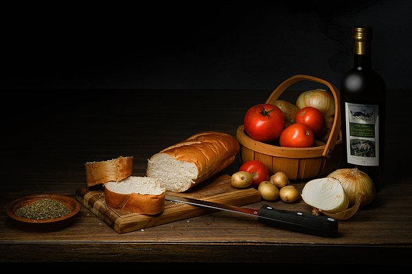 BradChaplin's tweet photo. New artwork for sale! - "Bread and Vegetables" - https://t.co/YWOtlXF0x9 @fineartamerica https://t.co/bLQVQf1u3C