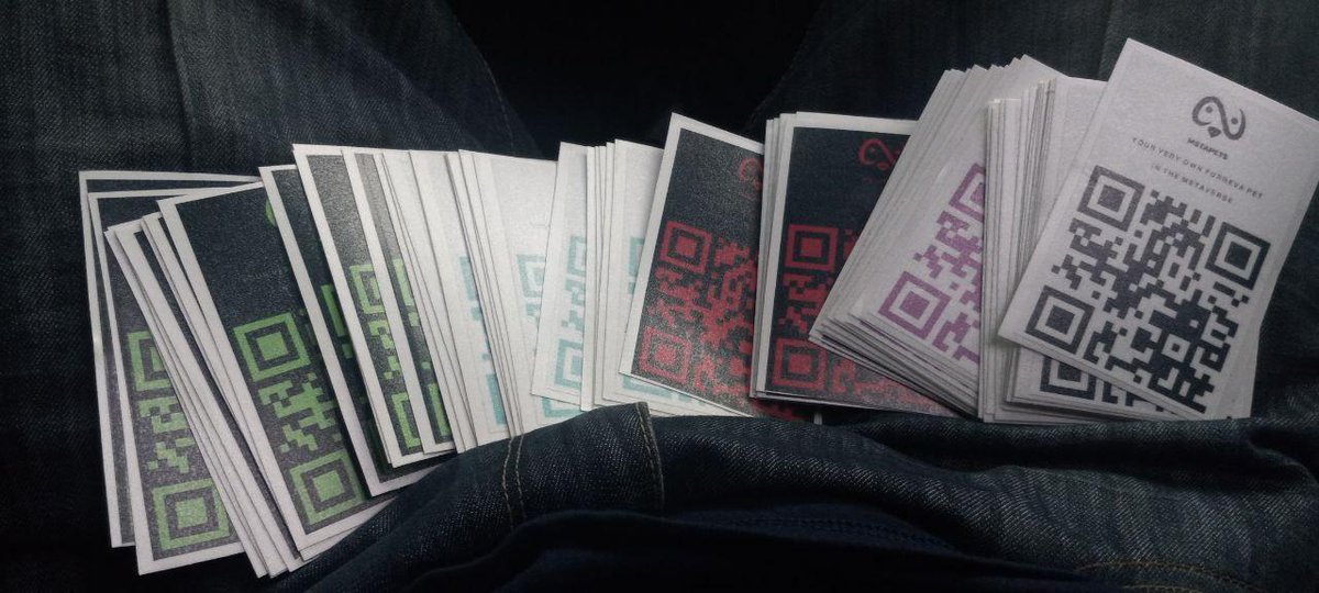 DeeNorris428's tweet photo. Ant, the legend, wanted to get in on the guerilla marketing, so he got the file from our artist, printed out his own stickers, and has been sticking them up around San Diego. Legend. #MetaPets #Metapetsarmy https://t.co/AQXNgdQgfS