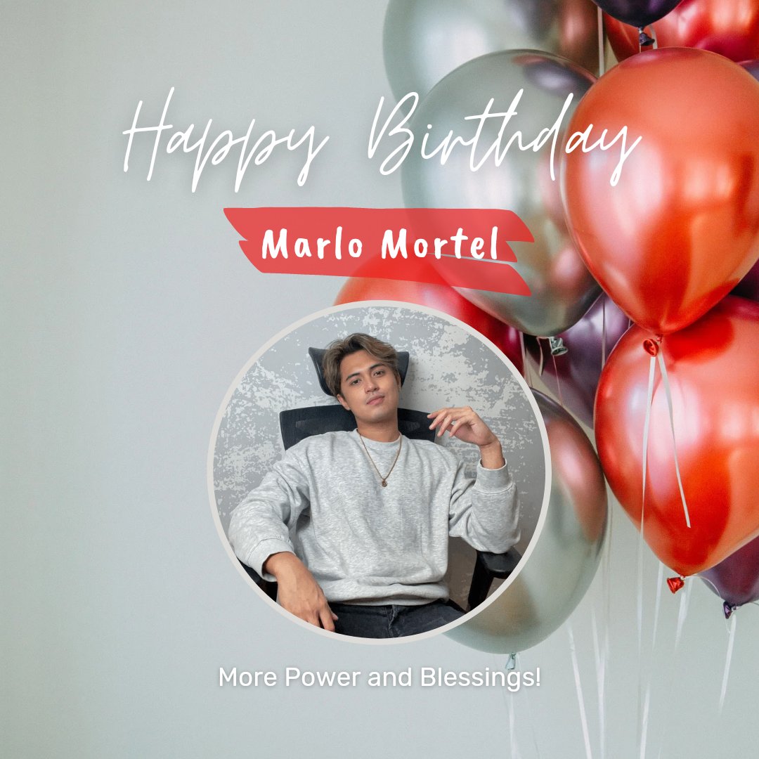 BettahMe's tweet photo. Happy birthday @marlomortel01! Stay passionate in whatever makes you happy from the inside out! God bless!
#MarloMortel https://t.co/NRxs8khCG1