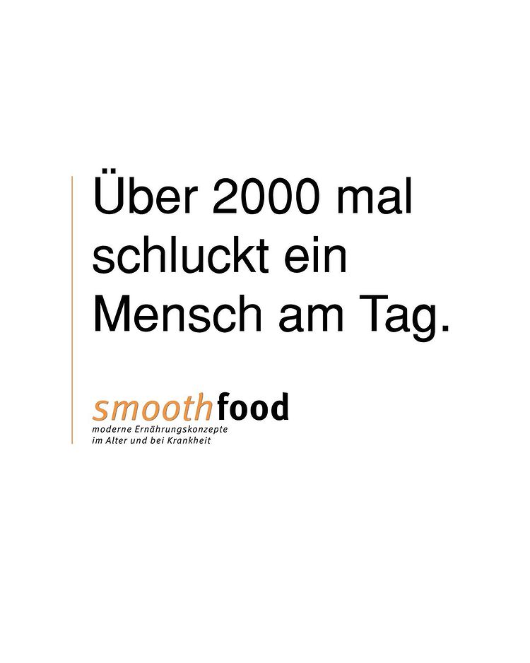 Ein Mensch schluckt bis zu 2000-mal am Tag, um Getränke, Nahrung und Speichel vom Mund in den Magen zu transportieren.

bit.ly/3qPtaEi

#Dysphagie

#Sichere_Nahrungsaufnahme

#Schluckprobleme

#Kau_und_Schluckstörungen

#Ernährung_bei_Kau_und_Schluckstörungen