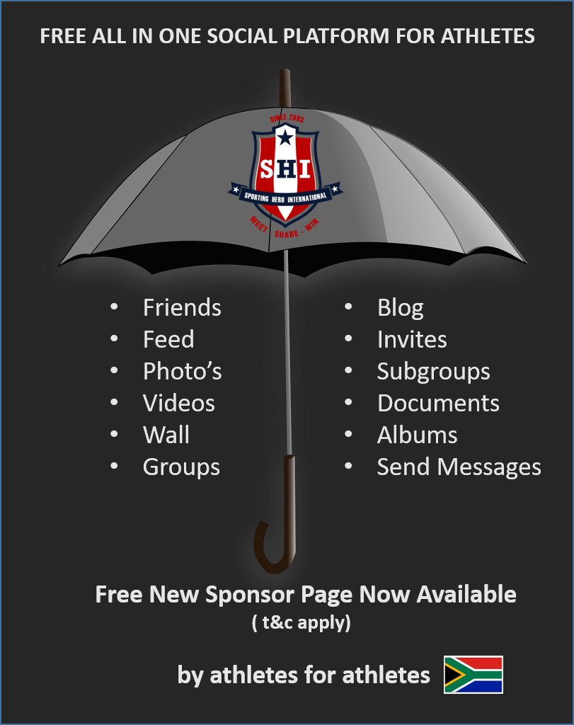 Sportinghero247's tweet photo. Combined social sports platform for all athletes, sports coaches, sports academies, clubs, schools &amp; universities. Business advertising is also available. Show some love and join us today, we would love to have you on board. 
https://t.co/QEgVpNnZGM https://t.co/9mMzOC5PuX