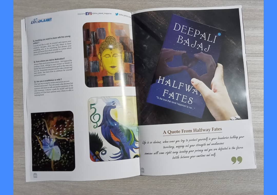 diva_planet_mag's tweet photo. In Article we cover the journey of the famous author Deepali Bajaj. Author of the award winner novel Halfway Fates. Read out the full journey inside the https://t.co/8TNc5k13bz In Description. Go and read the full Article-Deepali Chopra
Published by-Crown Times
#womenempowerment https://t.co/kLcQtVEfxY