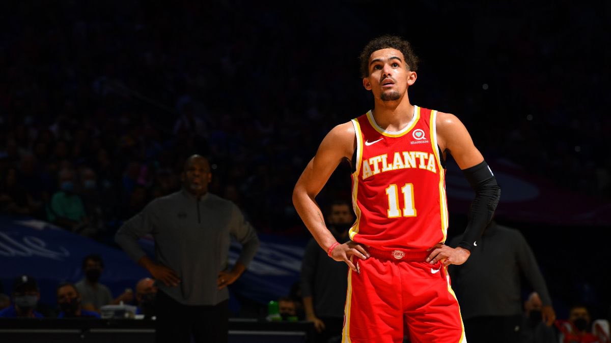 LegionHoops's tweet photo. Trae Young tonight:

56 points (career-high)
14 assists
7-12 3-PT FG

Too easy. ❄️ https://t.co/Wk8zsqc3CV