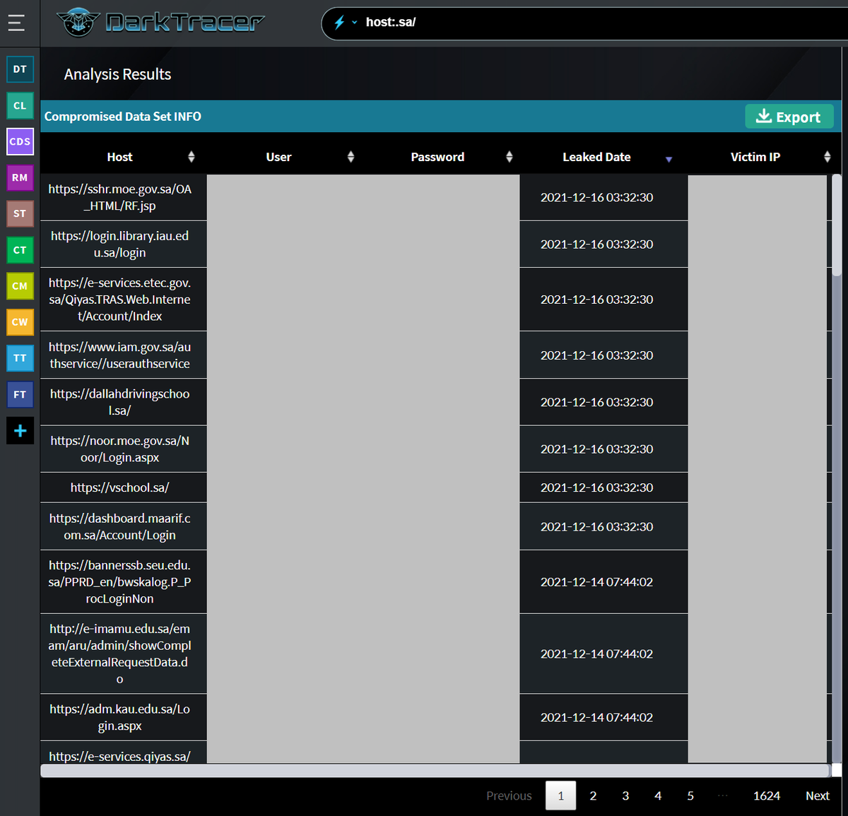 stealthmole_int's tweet image. Stealer Malware Intelligence Report - Saudi Arabia

4,458 of Saudi Arabian users has been infected with Stealer (Redline, Raccoon, Vidar, etc). 
60,149 of credentials that access to .sa domains are leaked from the users and are distributed on Dark and Deep Web.

TOP .sa domains: