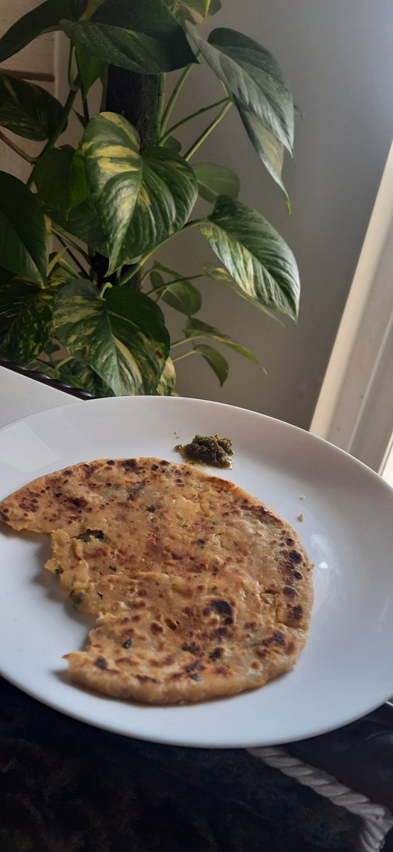 Aditi_Adda's tweet photo. Asli North Indian Breakfast toh yeh hai mere dost... Yummy
#paneerParatha #parathas #northIndia #foodie https://t.co/AjsCSTem99