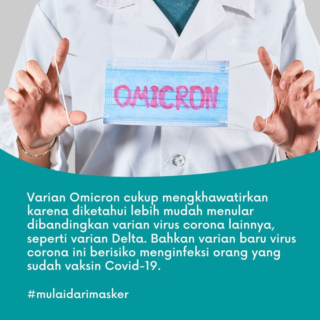 WinaraPutri7's tweet photo. Perhatikan kembali protokol lesehatan, gunakan masker yang benar #MulaiDariMasker Masker Perintang Omicron https://t.co/uCt4wwqqj0