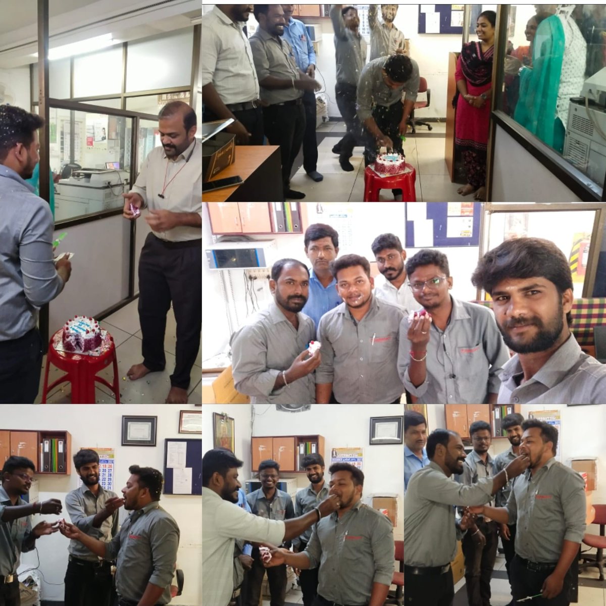 brightdigiworld's tweet photo. Muthukumar Birthday Celebration @BRIGHT. Employees are the Backbone of Every company. Make them Happy in Every Moment🥳by BRIGHT ONE TEAM ONE DREAM FAMILY. https://t.co/fBj84bbEvk