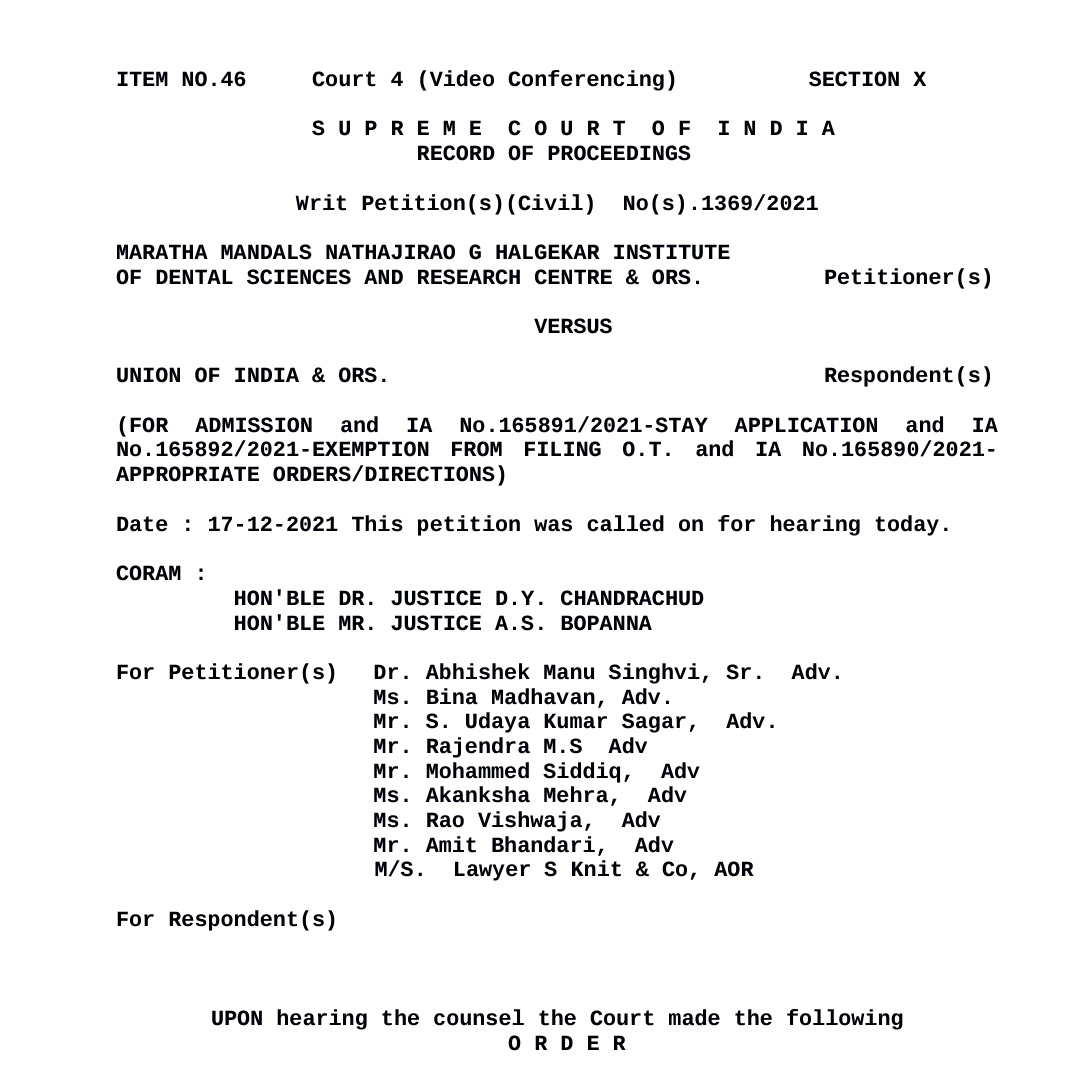 dentodontics's tweet photo. A Case Against Union Gov is done by 8 Dental Colleges of Karnataka to do re counselling &amp; scrap out the present seat matrix on which admission is done
We ask is this human? 
1000 Aspirants took admission already fees is submitted allotment done instead of asking extention of date https://t.co/kG8wkb1CC2
