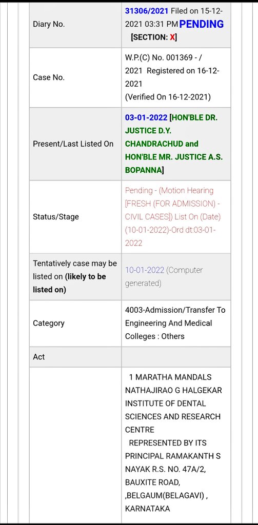 dentodontics's tweet photo. A Case Against Union Gov is done by 8 Dental Colleges of Karnataka to do re counselling &amp; scrap out the present seat matrix on which admission is done
We ask is this human? 
1000 Aspirants took admission already fees is submitted allotment done instead of asking extention of date https://t.co/kG8wkb1CC2