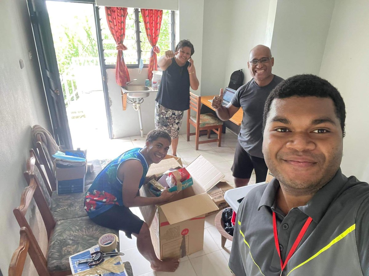 integrity_fiji's tweet photo. Been busy packing with volunteers to move to our new office at 30 Desvouex Rd(where Oxfam was previously located), Suva City supported by @anticorruption. Expect the same intensity, passion for AC and enthusiasm from the gang at #CLCTIntegrityFiji in 2022😀 https://t.co/GmijkOsAKE