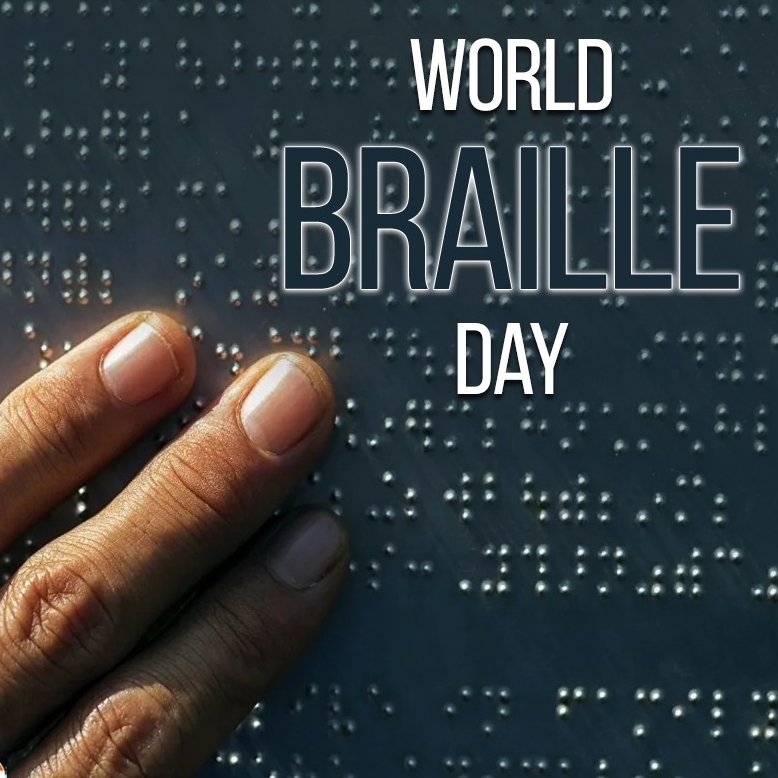 SkolageIN's tweet photo. On this #WorldBrailleDay, we renew our commitment to support the rights of visually impaired people and work for their real development and progress. https://t.co/6vNecjTyJP