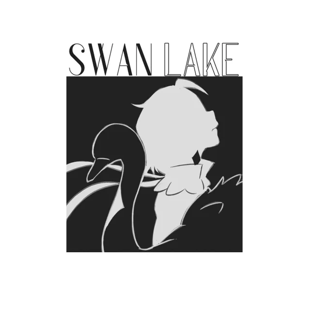 happy new year!! have albether swan lake au 🦢 #GenshinImpact #原神 