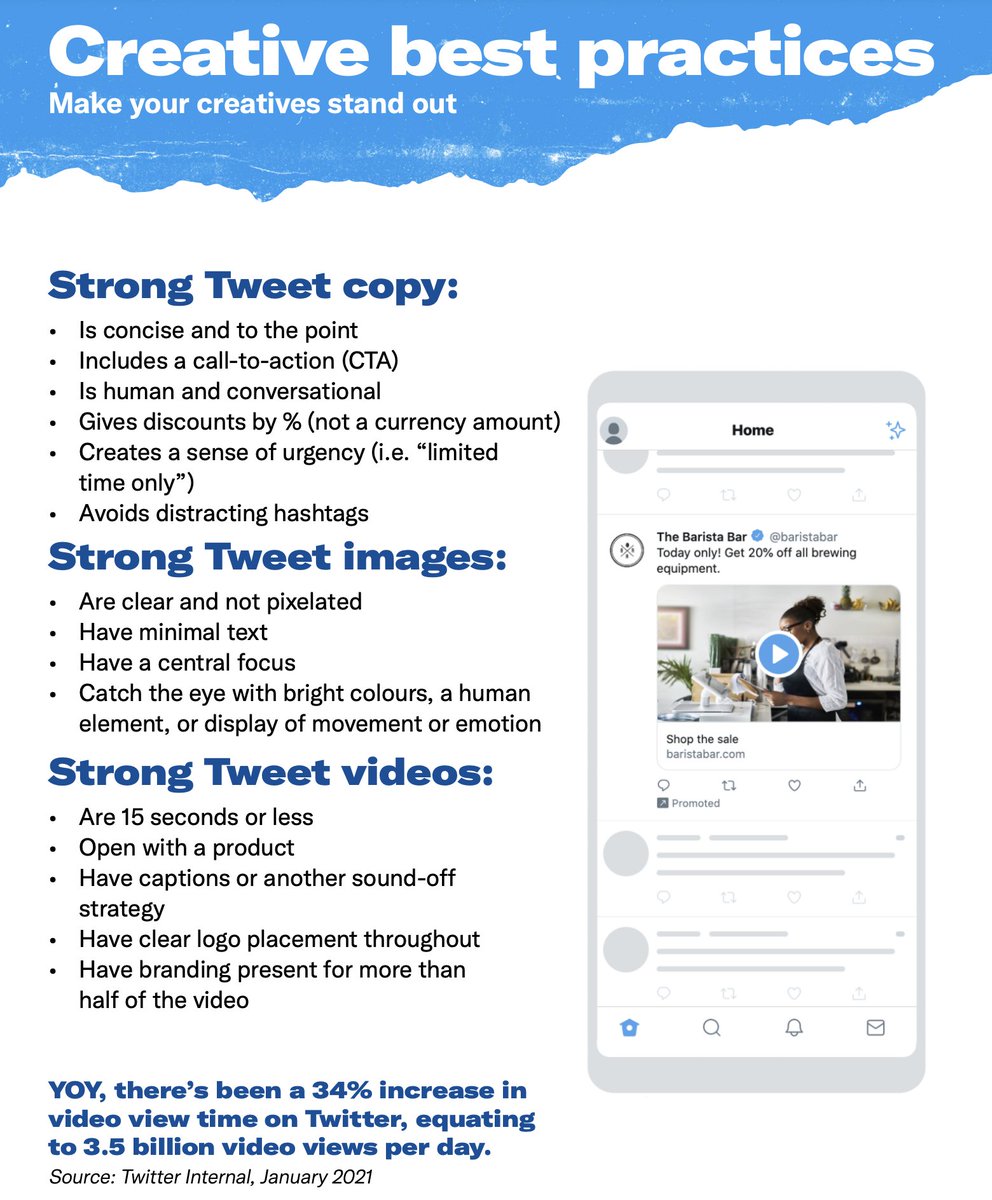 isabellemathieu's tweet photo. 💡Découvrez les bonnes pratiques créatives de Twitter pour vos tweets #SocialMedia #CM https://t.co/OB93tuZXoD