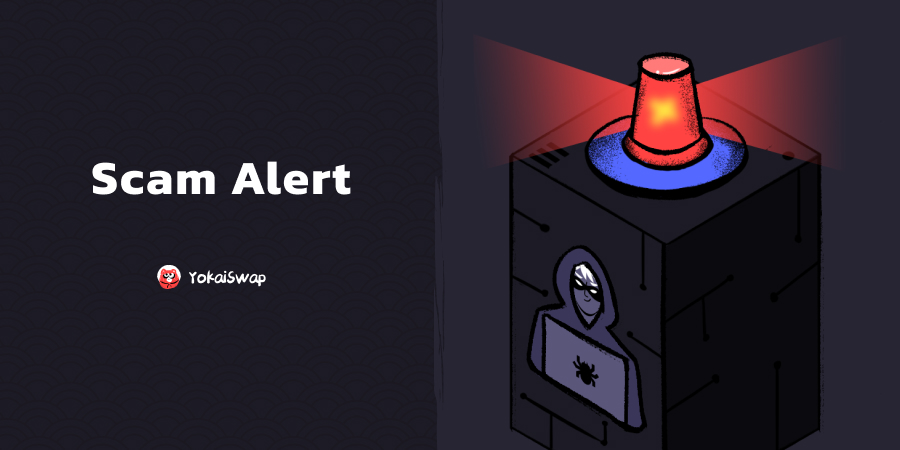 yokaiswapnervos's tweet image. ⚠️Scam Alert: Please be careful of impersonators on Twitter, we will never ask you to send funds to an address or contact you first.

❌Please note that we are NOT on Telegram or Facebook. ❌

👉🏼Our official community channel is on Discord: discord.com/invite/zr7u9FJ…